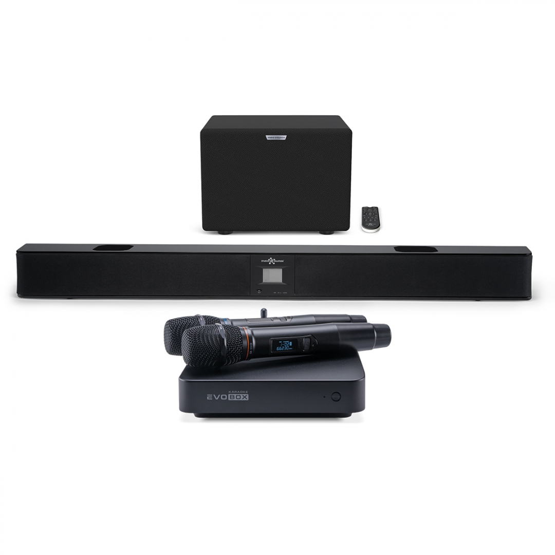 караоке-комплект EVOBOX Plus + EvoSound Bar (саундбар с караоке) в Междуреченске