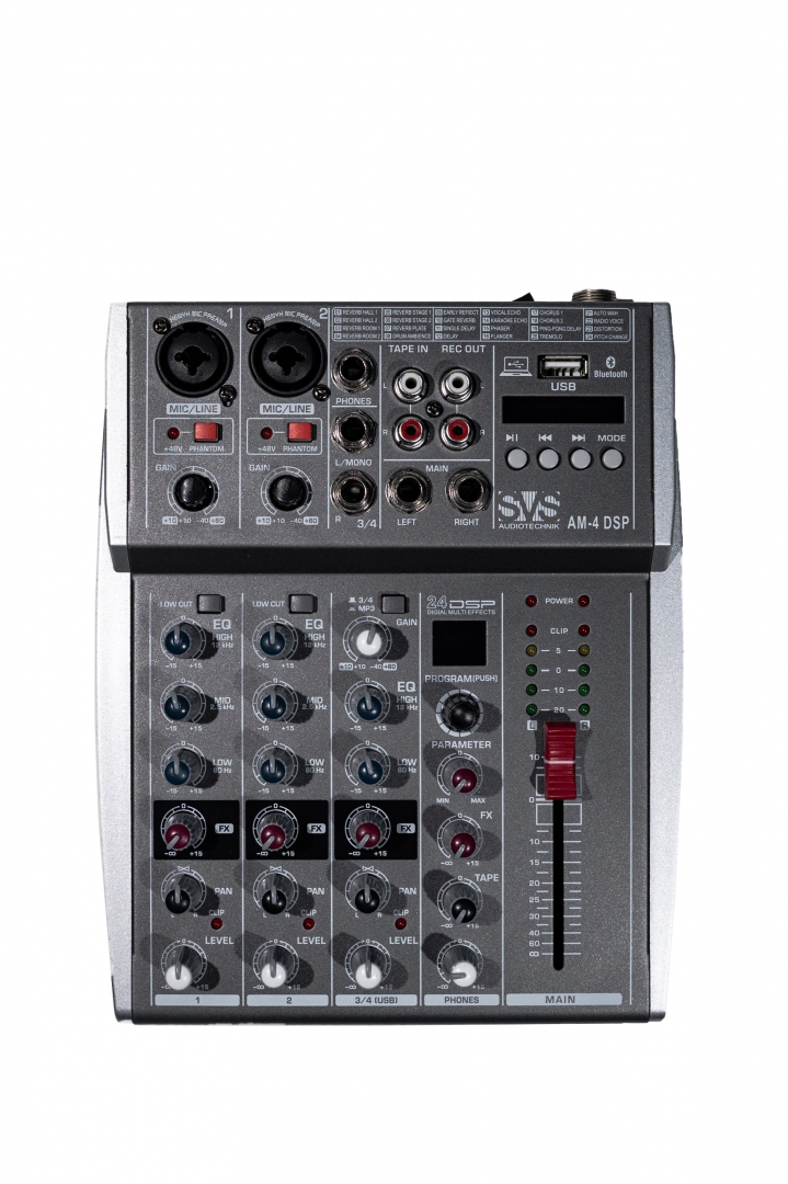 SVS Audiotechnik mixers AM-4 DSP Аналоговый микшерный пульт, 4-канала в Междуреченске