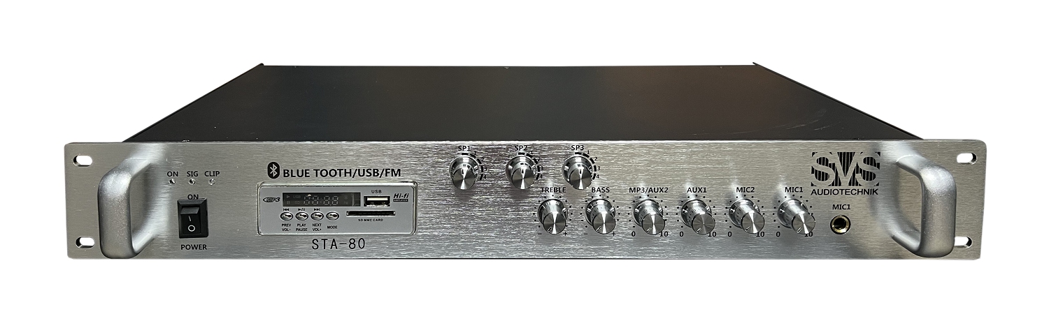 SVS Audiotechnik STA-80 Микшер-усилитель для систем Public Address в Междуреченске